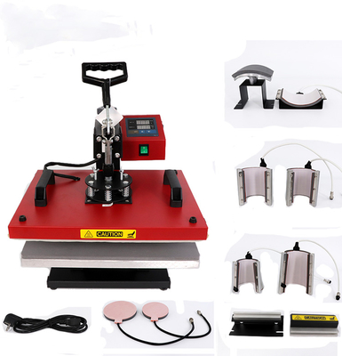 Home Use 8 in 1 Heat Press Machine Suit for DIY Sublimation Printing Shop